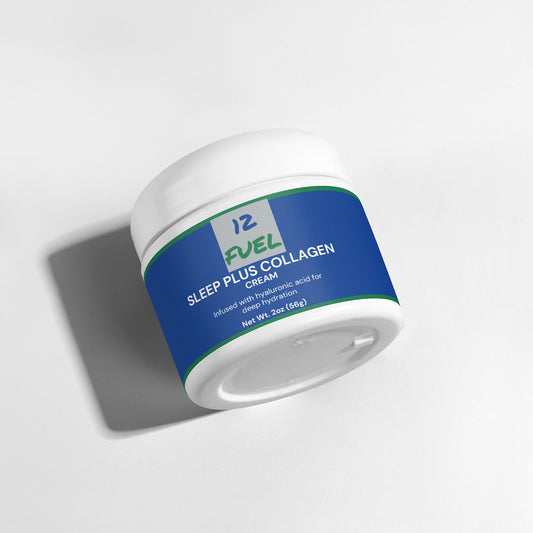 Sleep Plus Collagen Cream — Night Hydration with Hyaluronic Acid, Collagen & Lavender (2 oz)