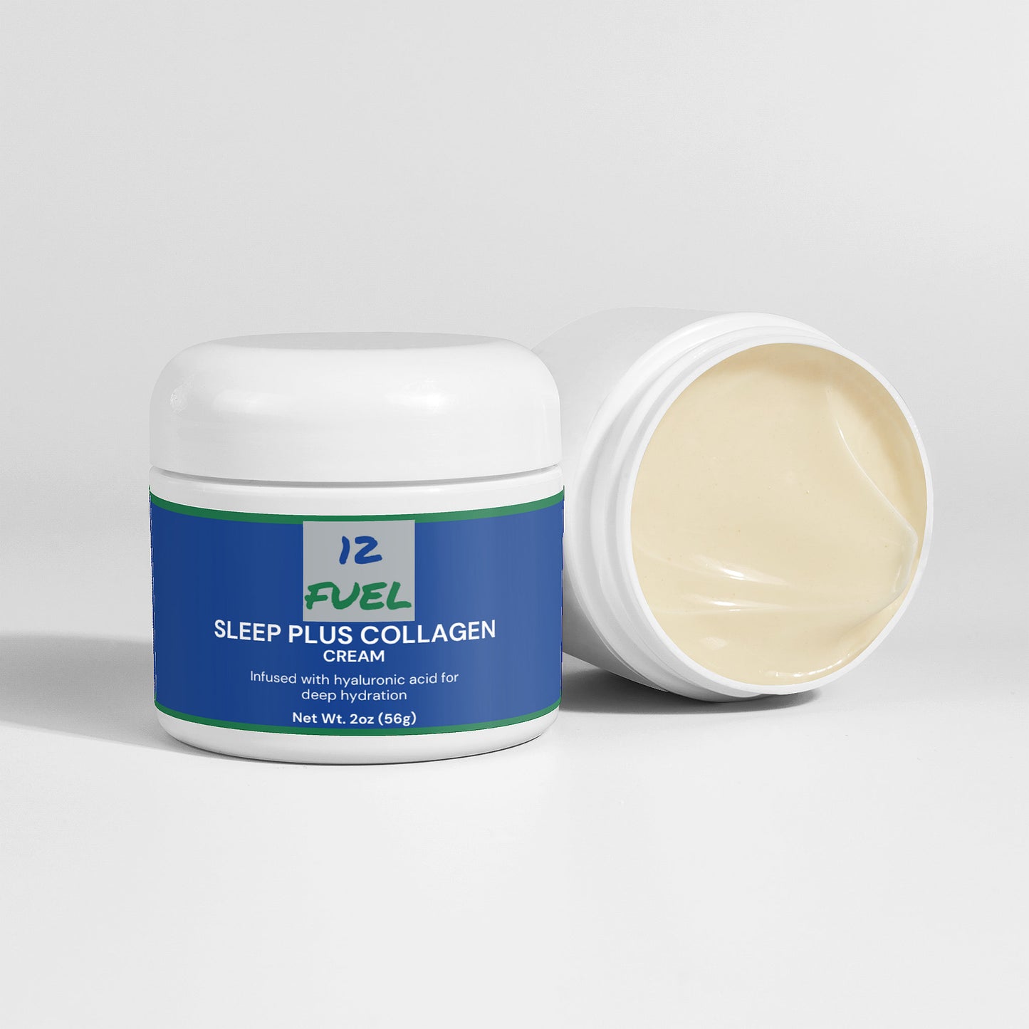 Sleep Plus Collagen Cream — Night Hydration with Hyaluronic Acid, Collagen & Lavender (2 oz)