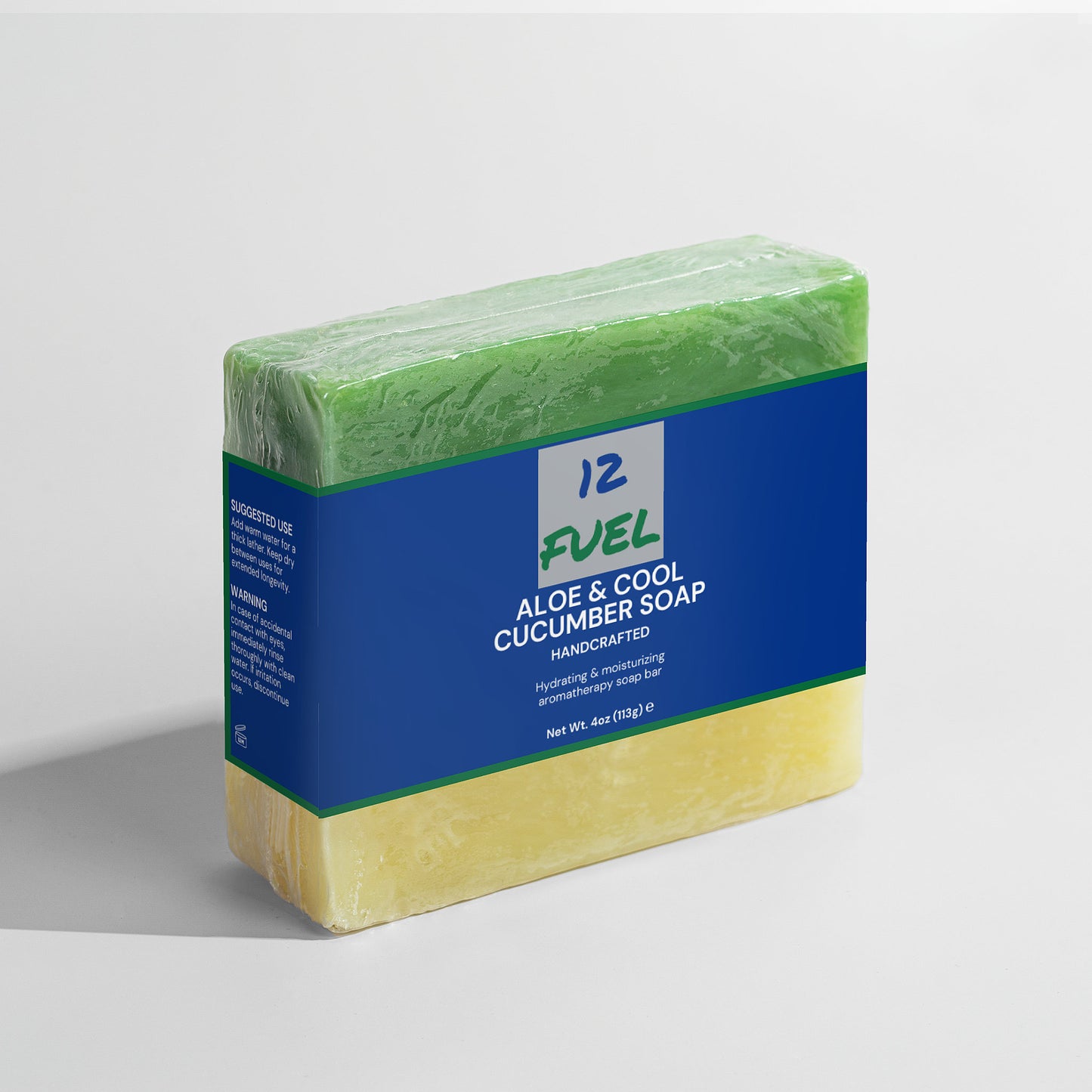 Aloe & Cool Cucumber Soap (4 oz / 113 g)