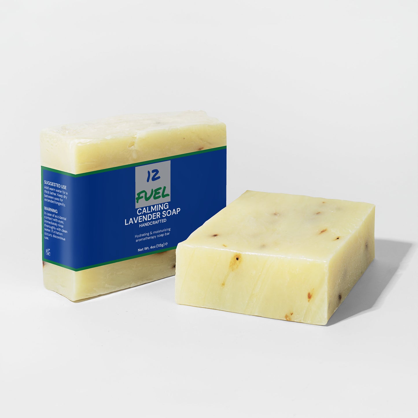 Calming Lavender Soap — Gentle, Moisturizing Bar (4 oz / 113 g)