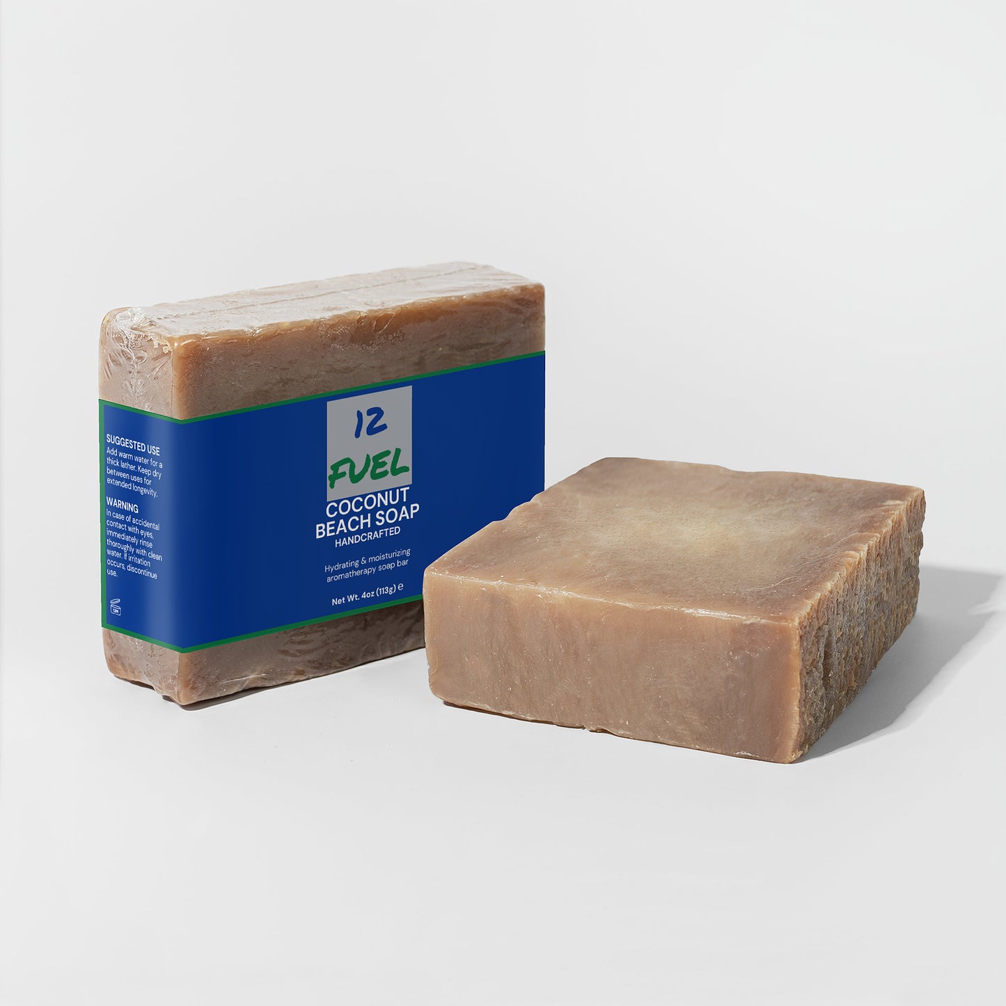 Coconut Beach Soap — Gentle, Moisturizing Bar (4 oz / 113 g)