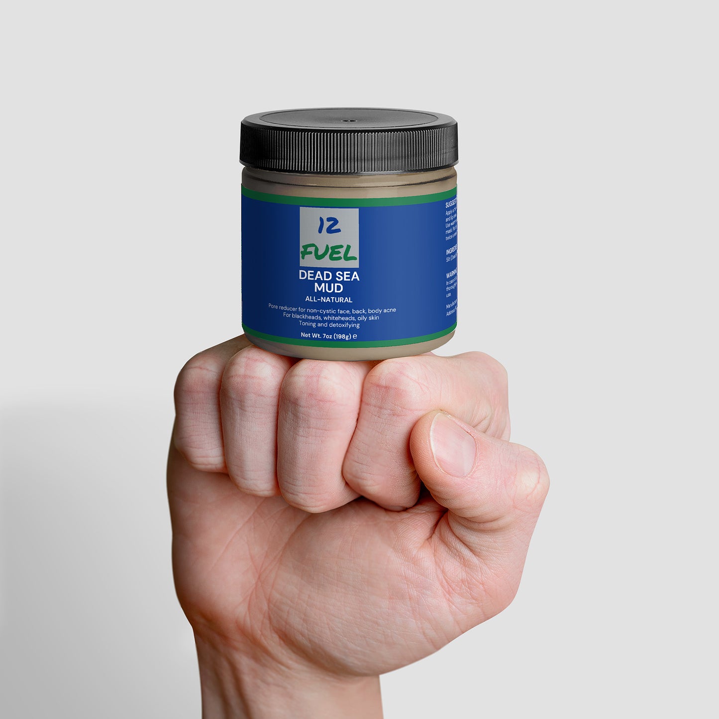 Dead Sea Mud — Mineral-Rich Purifying Mask (7 oz / 198 g)