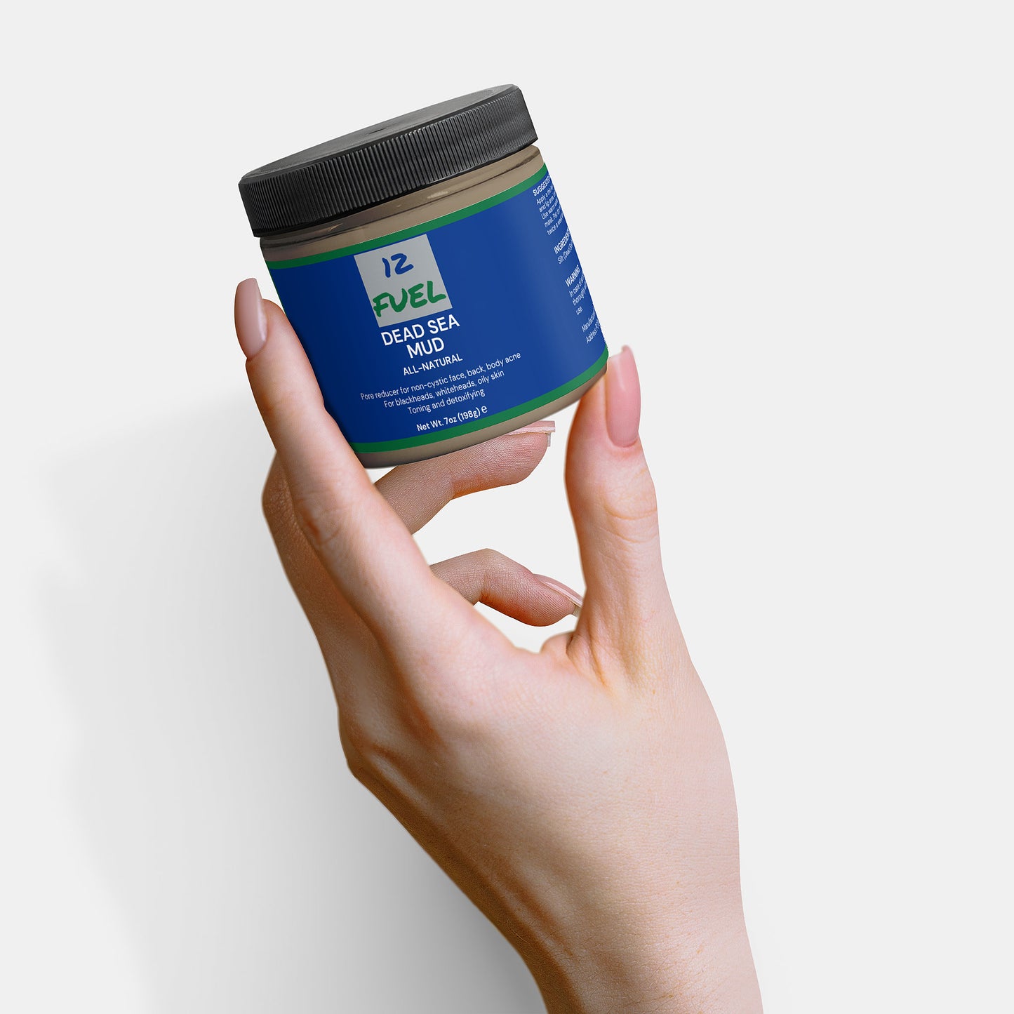 Dead Sea Mud — Mineral-Rich Purifying Mask (7 oz / 198 g)