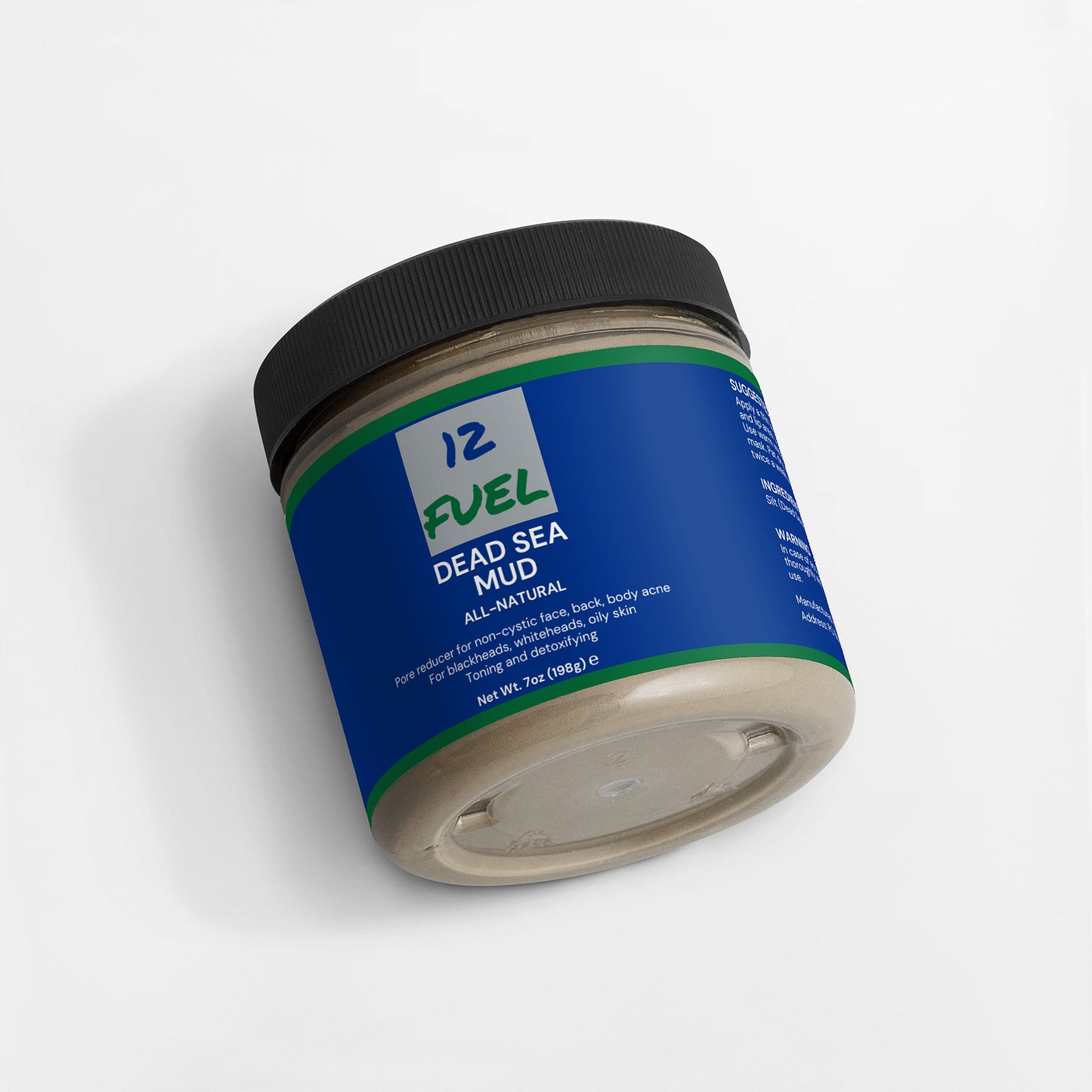 Dead Sea Mud — Mineral-Rich Purifying Mask (7 oz / 198 g)