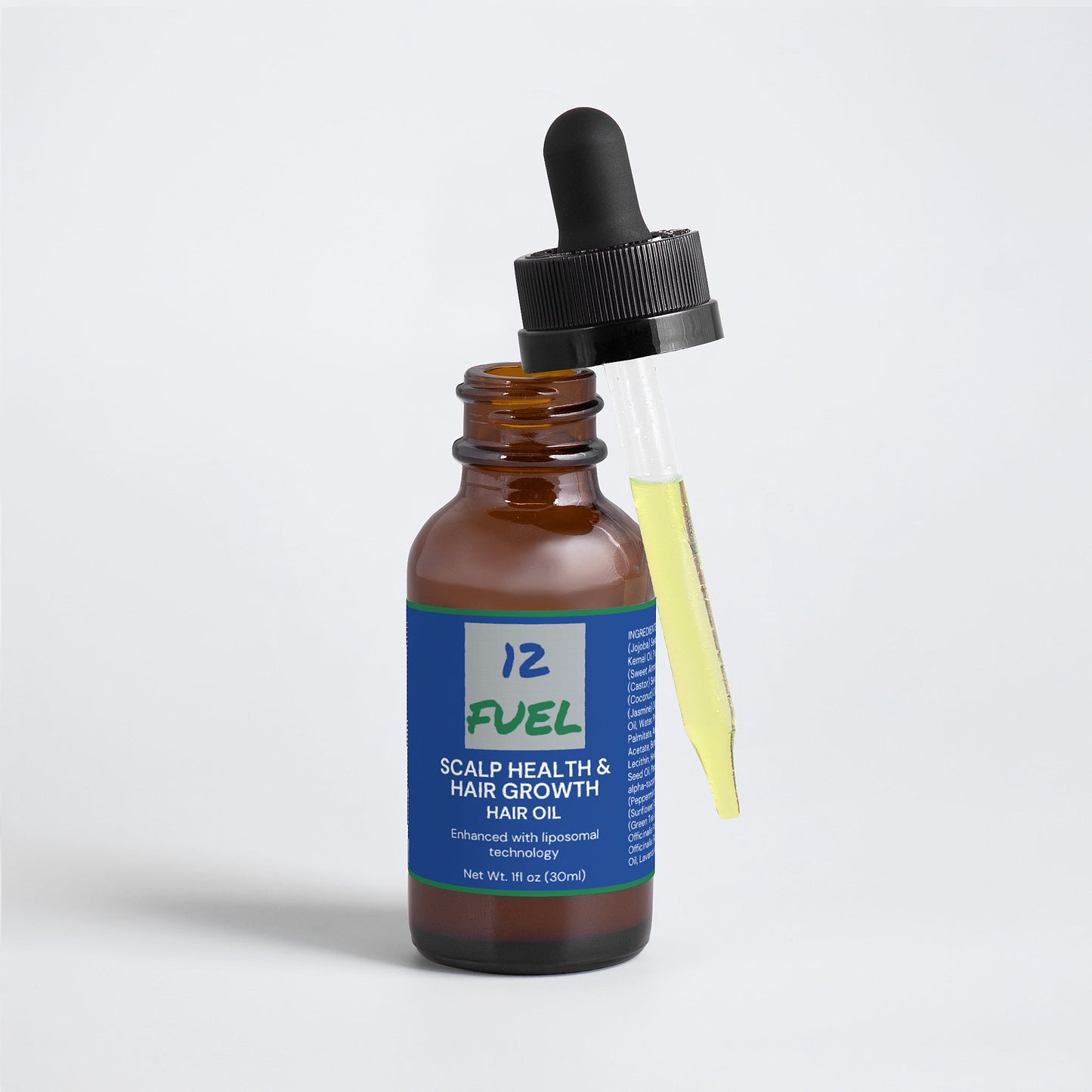Hair & Scalp Nourishing Oil — Liposomal Vitamins + Botanical Blend (1 fl oz)