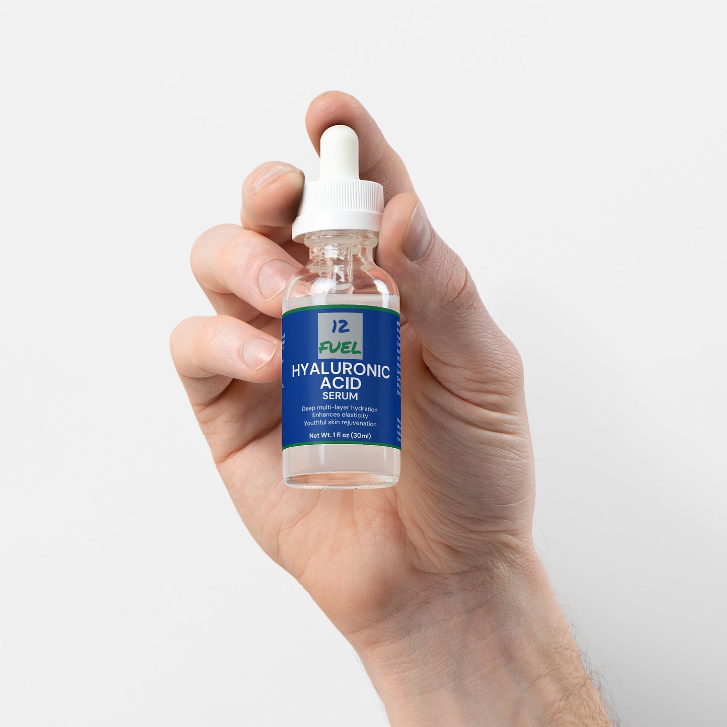 Hyaluronic Acid Serum — 4-Weight HA Hydration (1 fl oz)