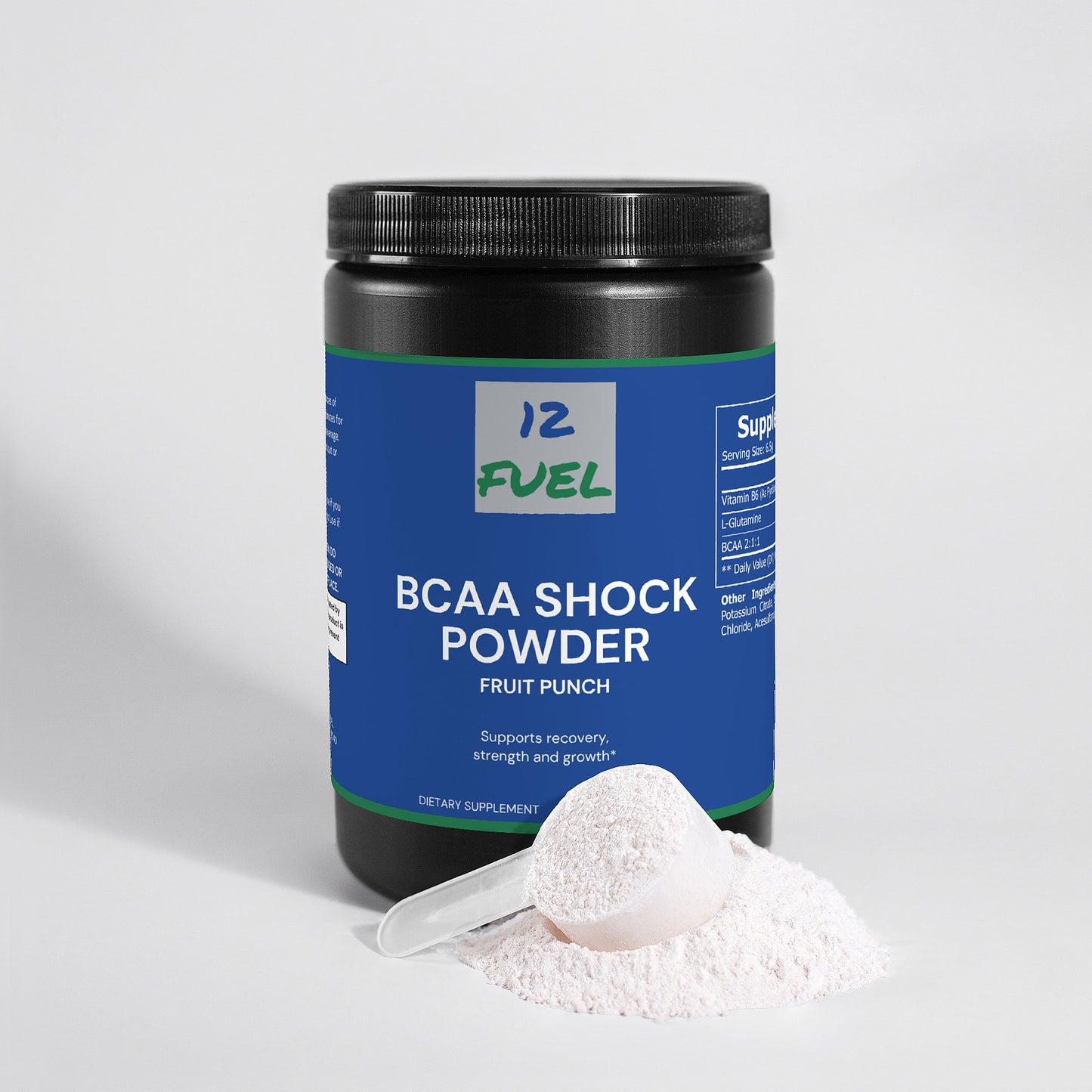 BCAA Shock Powder — Fruit Punch (292 g)
