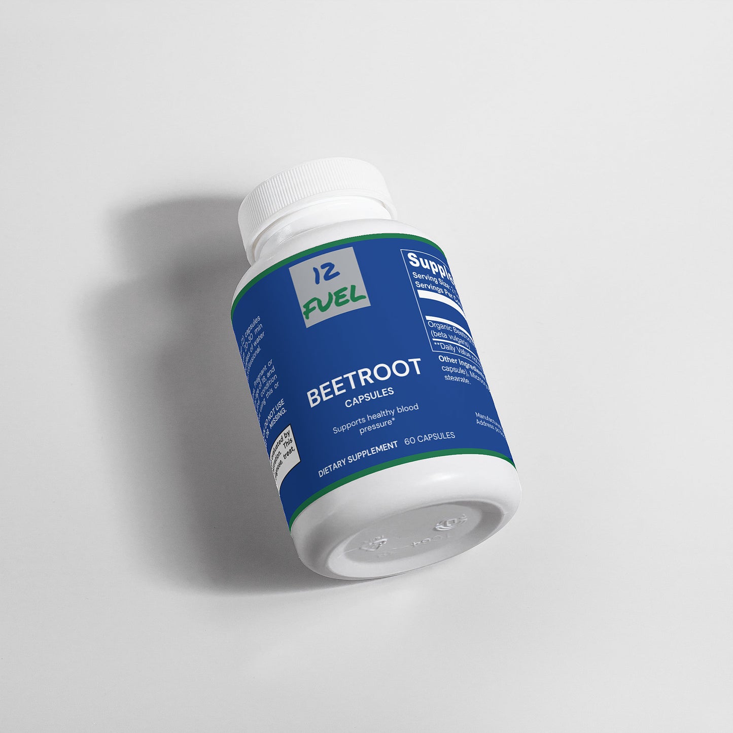 Beetroot — Organic Beetroot Powder Capsules (60 ct)