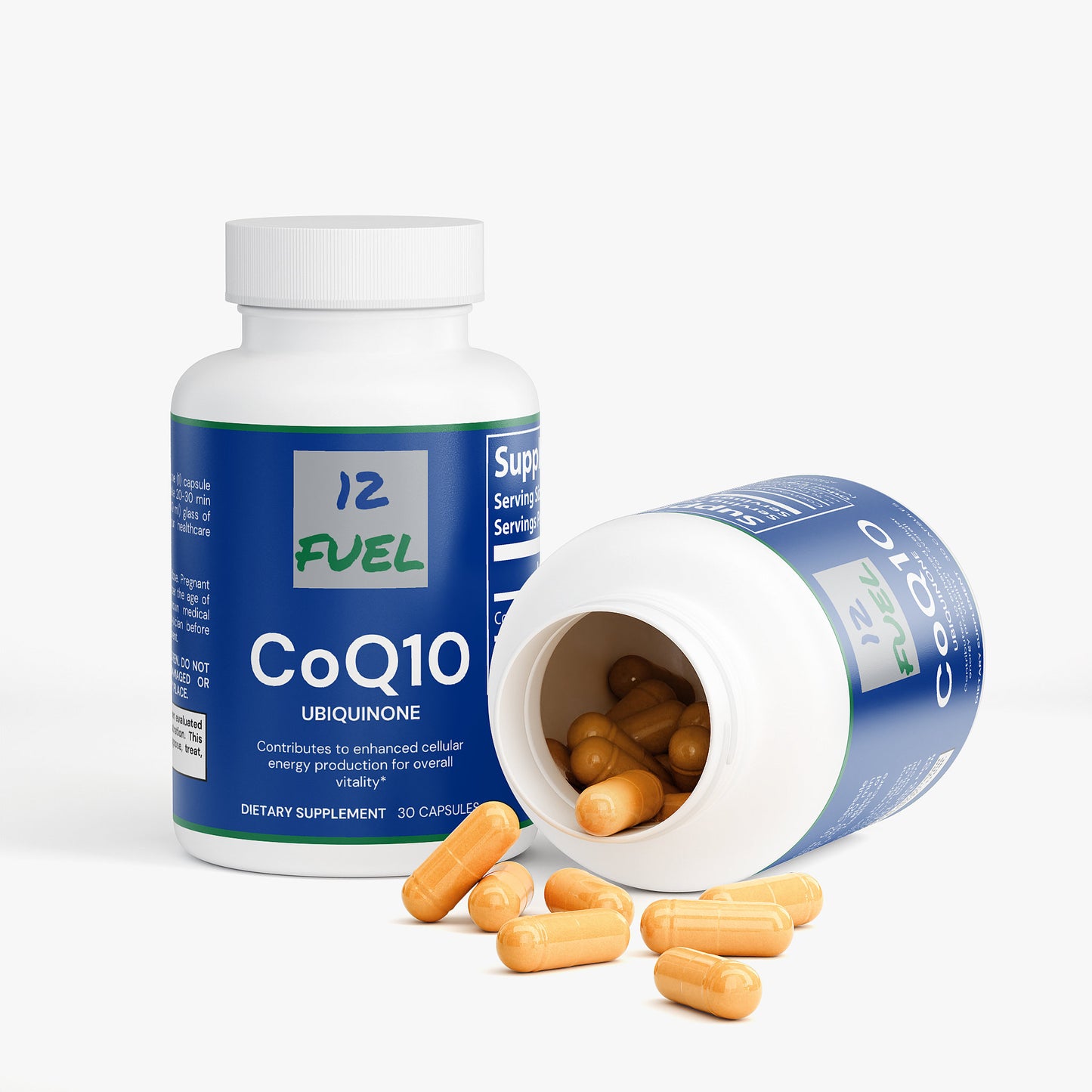 CoQ10 Ubiquinone — Cellular Energy Support (30 Capsules)