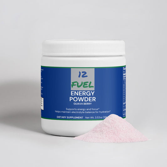 Energy Powder — Guava Berry, Sugar-Free, Balanced Energy & Focus (4.23 oz)