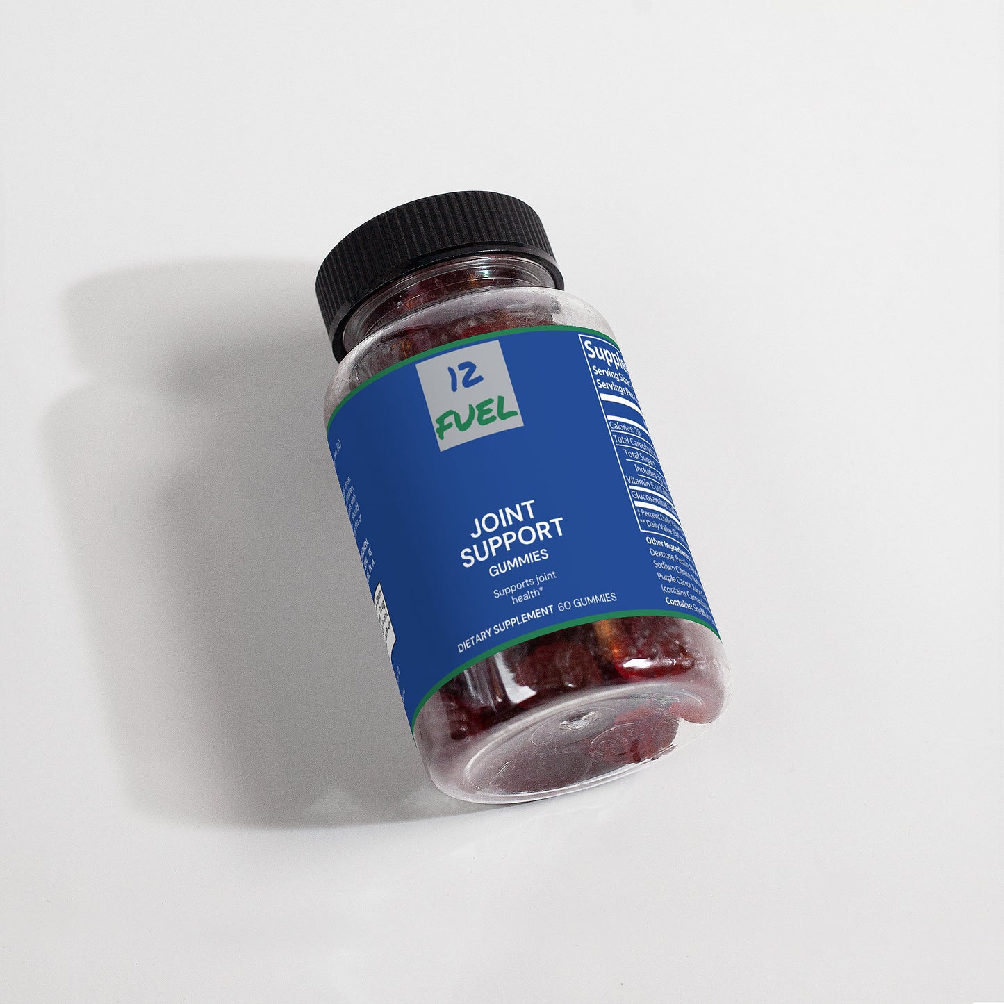 Joint Support Gummies — Glucosamine + Vitamin E, Raspberry (60 ct)