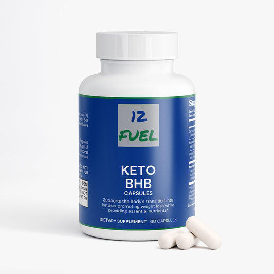 Keto BHB — Exogenous Ketones + MCT (60 Capsules)