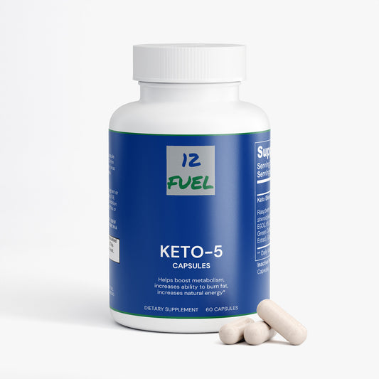 Keto-5 — Keto Lifestyle Support Capsules (60 ct)