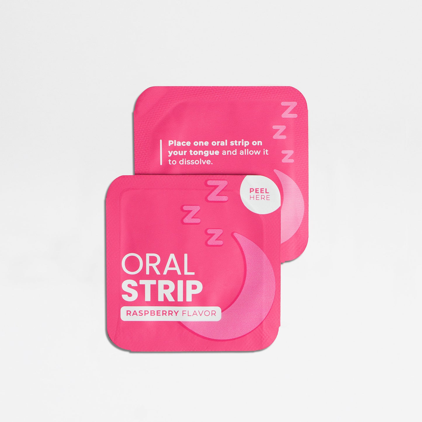 Sleep Strips — Bedtime Support, Raspberry (30 Oral Strips)