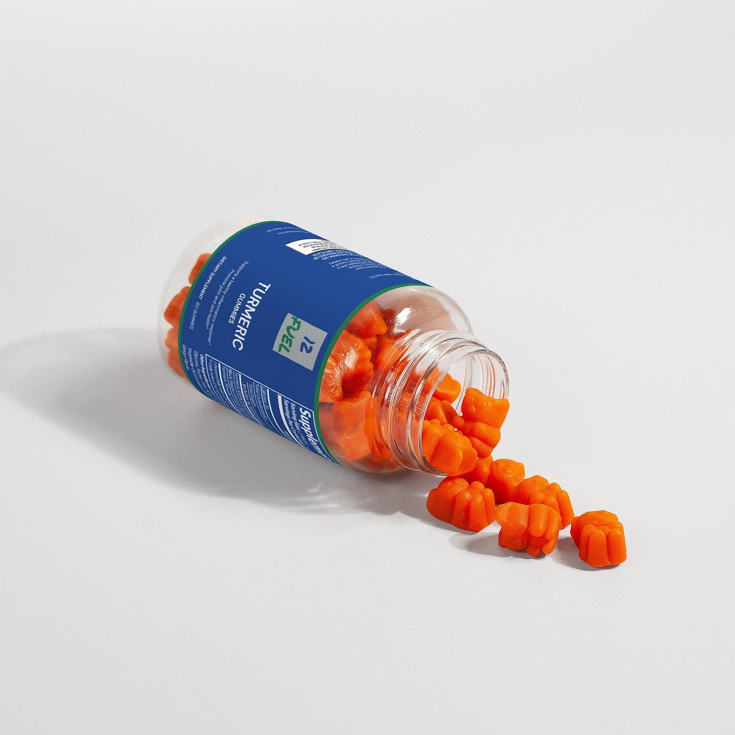 Turmeric Gummies — Turmeric + Black Pepper, Turmeric/Ginger Flavor (60 ct)