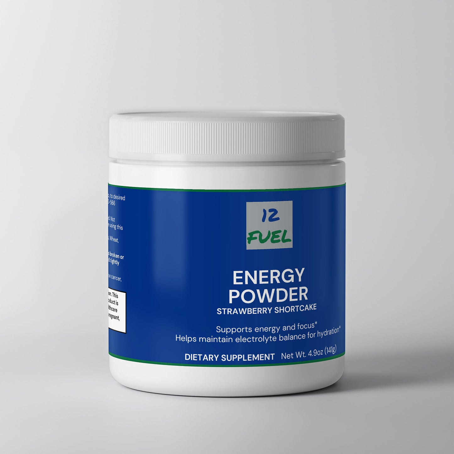 Energy Powder (Strawberry Shortcake)