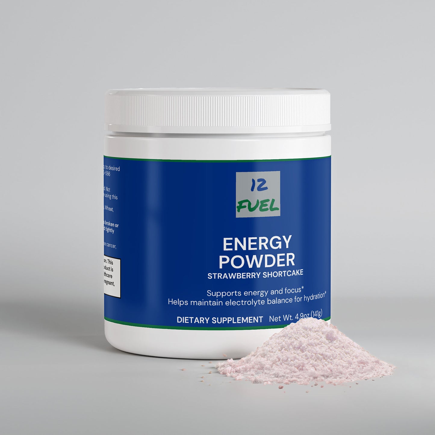 Energy Powder (Strawberry Shortcake)