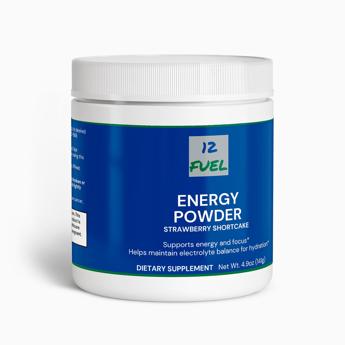 Energy Powder (Strawberry Shortcake)