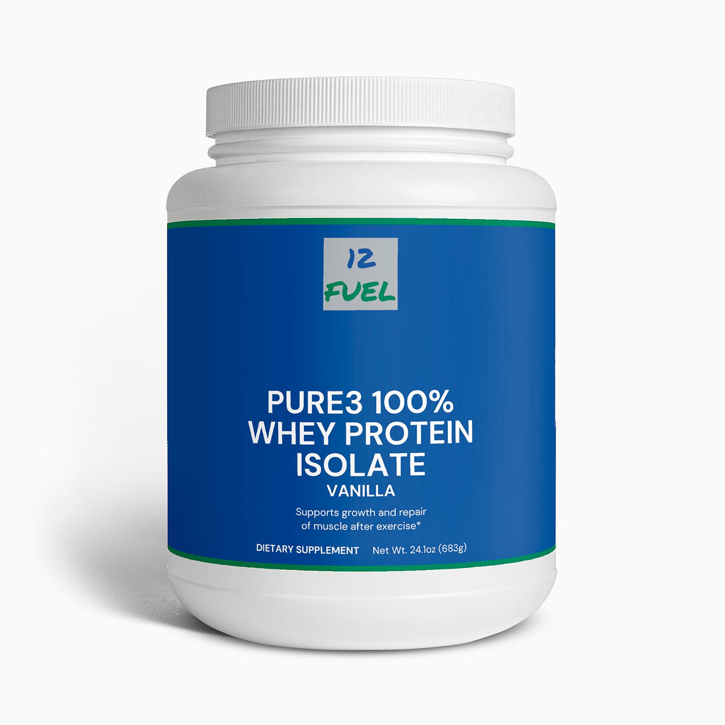 Pure3 100% Whey Protein Isolate (Vanilla)