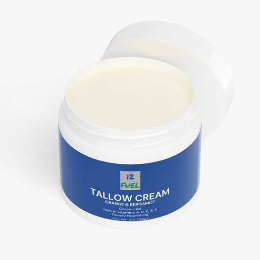 Tallow Cream – Orange & Bergamot | 2 oz (56 g)