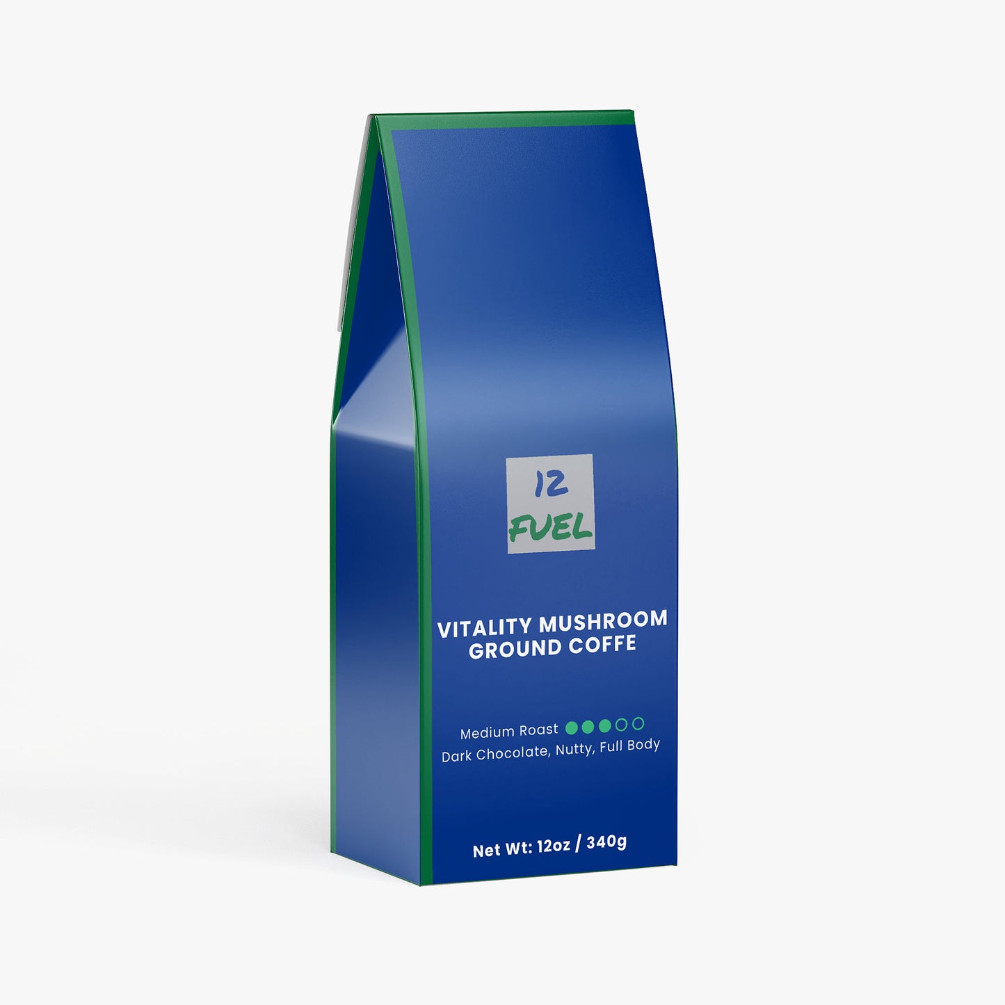 Vitality Mushroom Coffee — Medium Roast (12 oz)