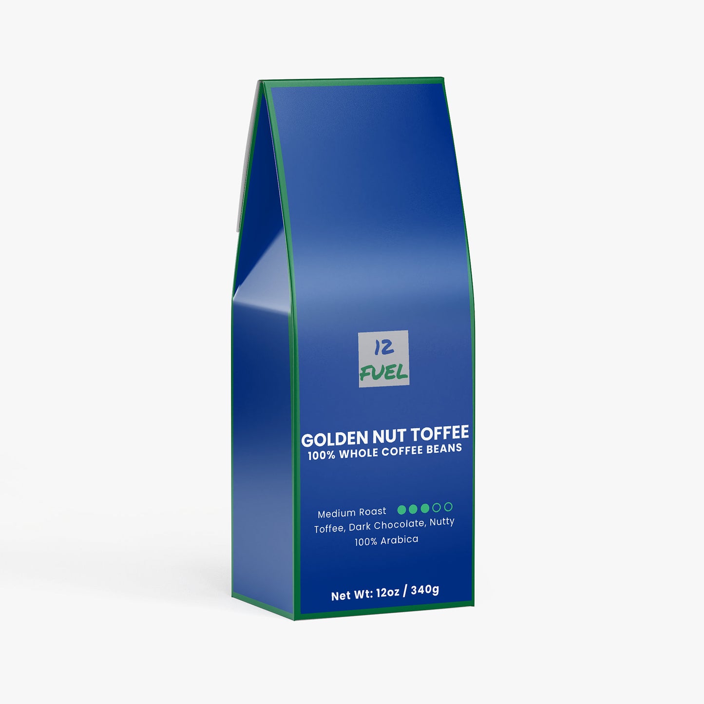 Golden Nut Toffee Coffee (Medium Roast) — Brazilian Single Origin (12 oz)