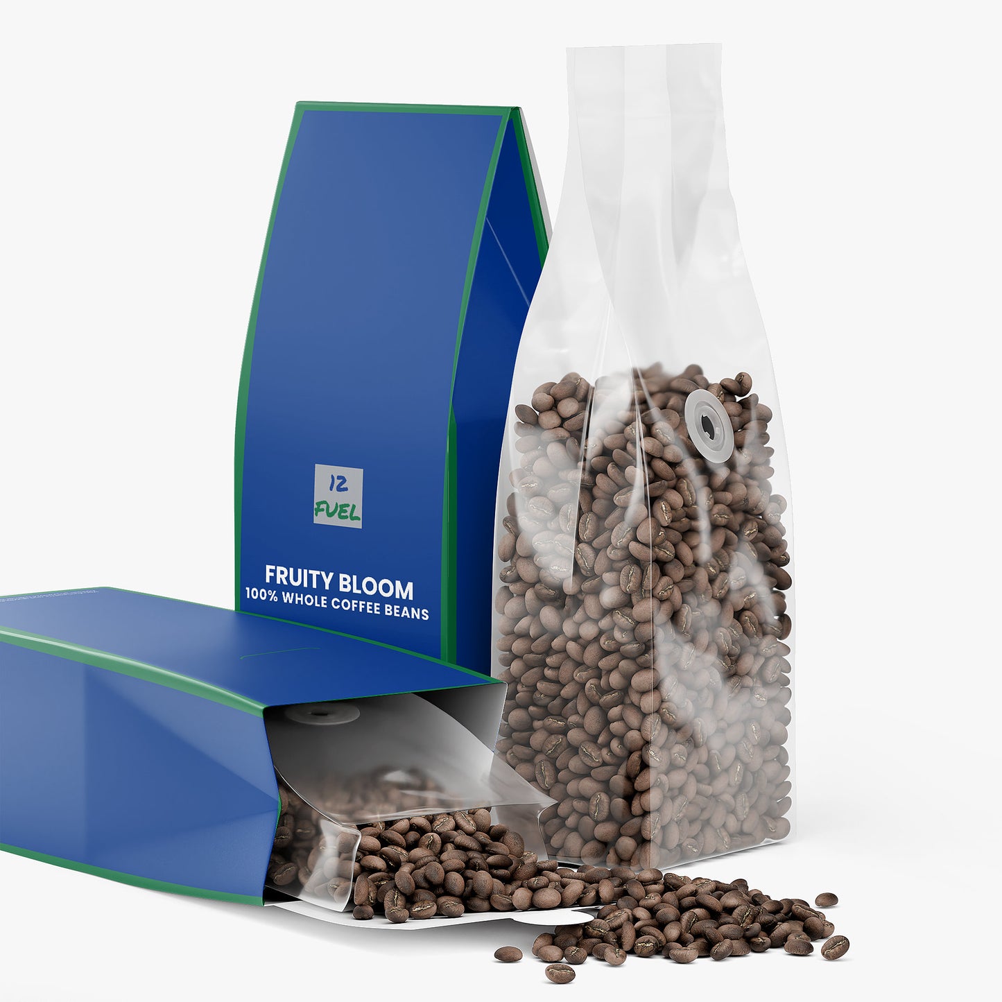 Fruity Bloom Coffee (Light Roast) — 12 oz Whole Bean