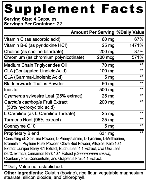 Fat Burner with MCT 90 Capsules