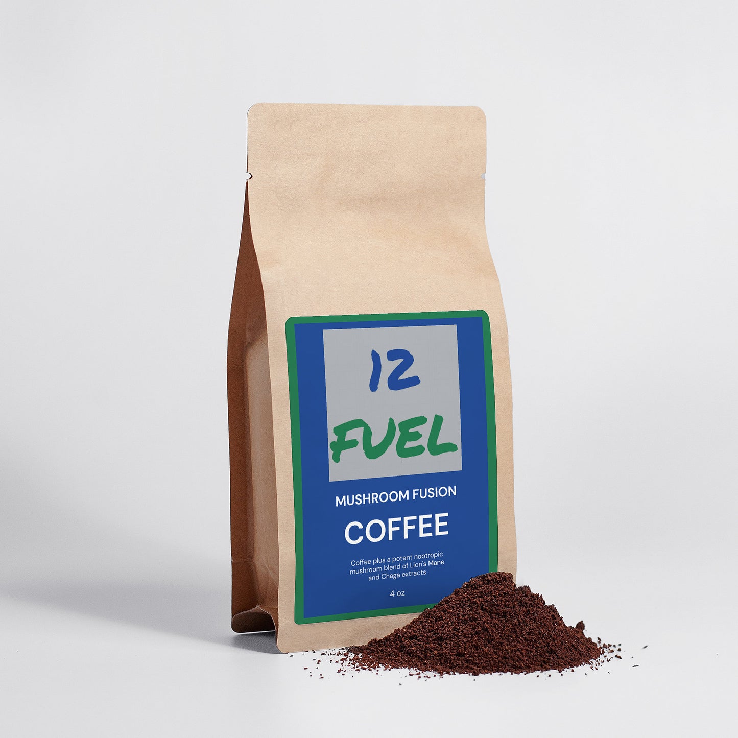 Mushroom Coffee Fusion - Lion’s Mane & Chaga 4oz