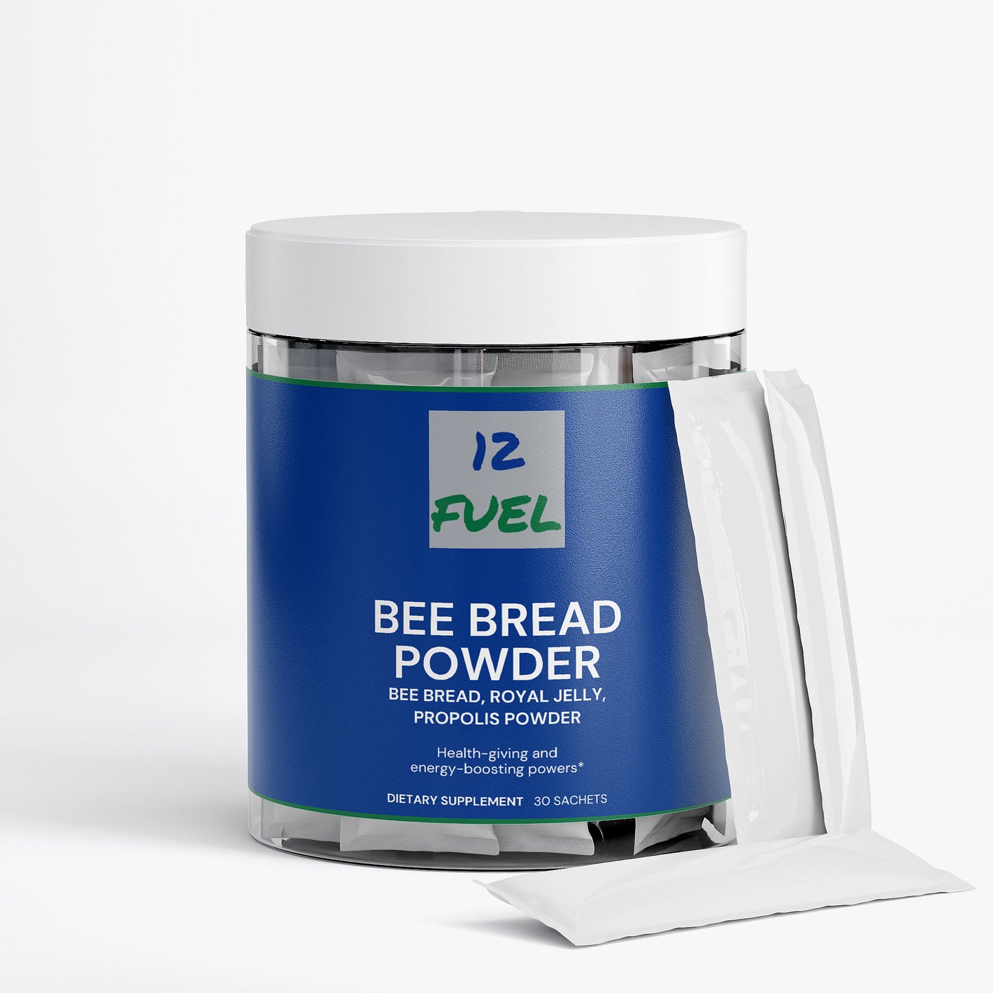 Bee Bread Powder — Bee Pearl with Royal Jelly + Propolis (30 Sachets)