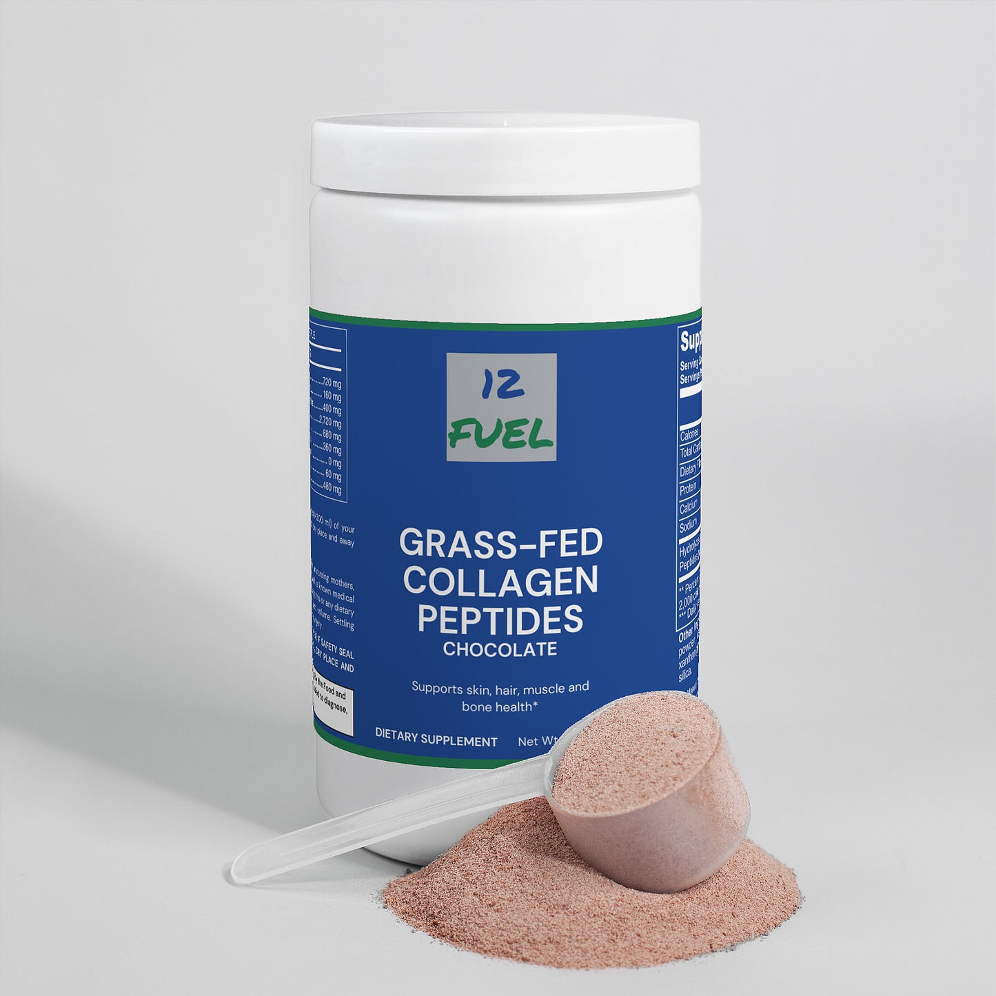 Grass-Fed Collagen Peptides Powder (Chocolate)