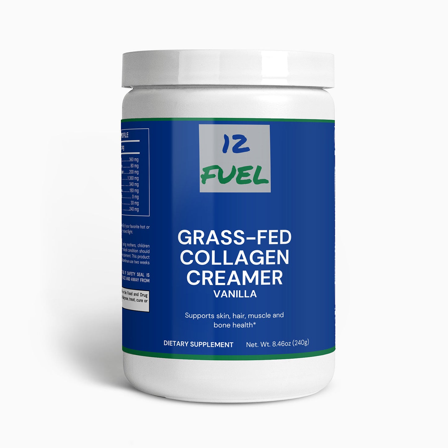 Grass-Fed Collagen Creamer (Vanilla)