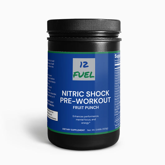 Nitric Shock Pre-Workout Powder (Fruit Punch)