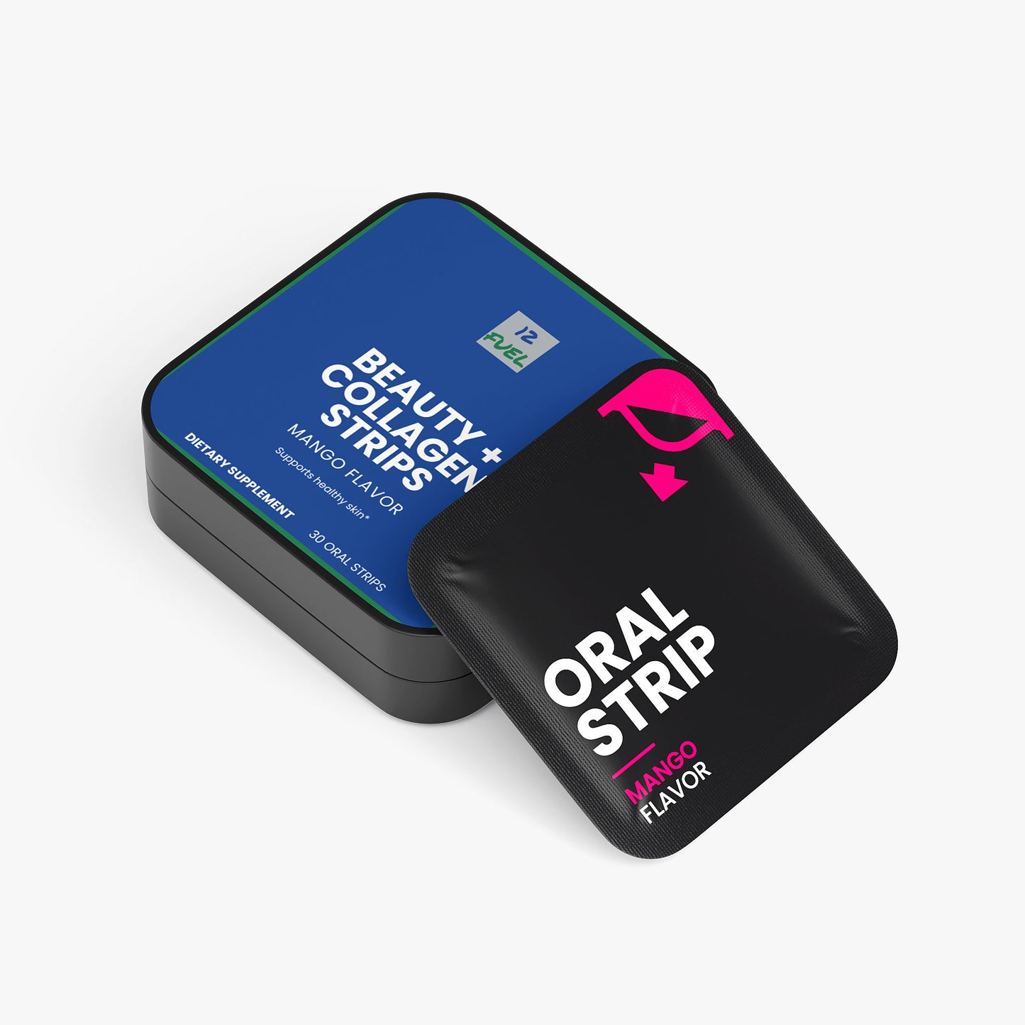 Beauty plus Collagen Strips Mango 30 count