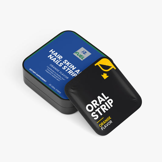 Hair Skin And Nails Strips Orange 30 Count