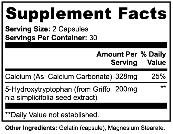 5-HTP (60 Capsules) — Clean Serotonin Support*