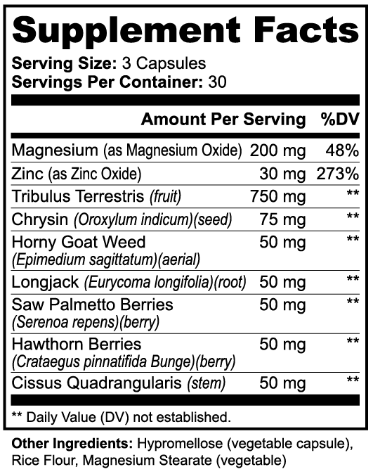 Alpha Energy — Men’s Vitality Blend (90 Capsules)