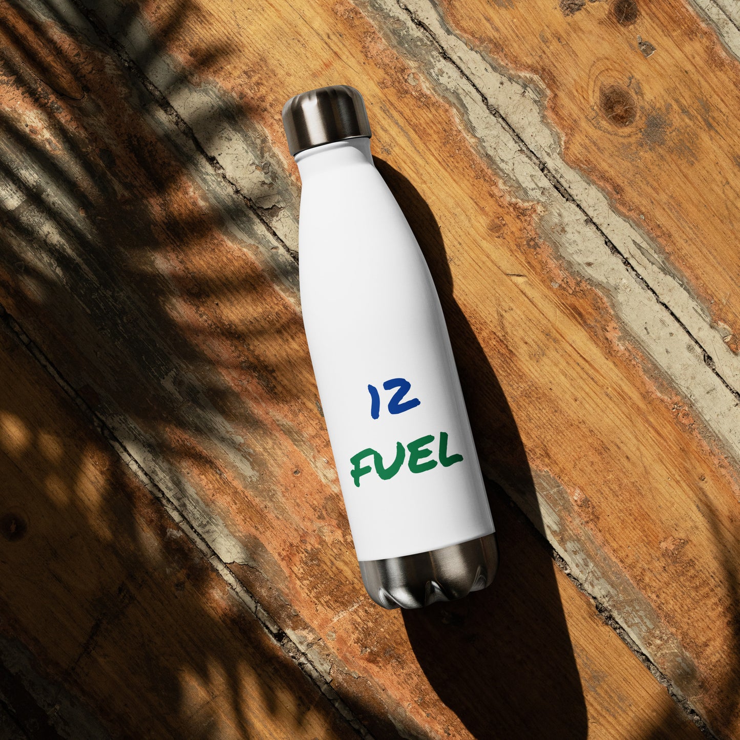 Transform Hydration into an Experience with 12 FUEL's Stainless Steel Water Bottle